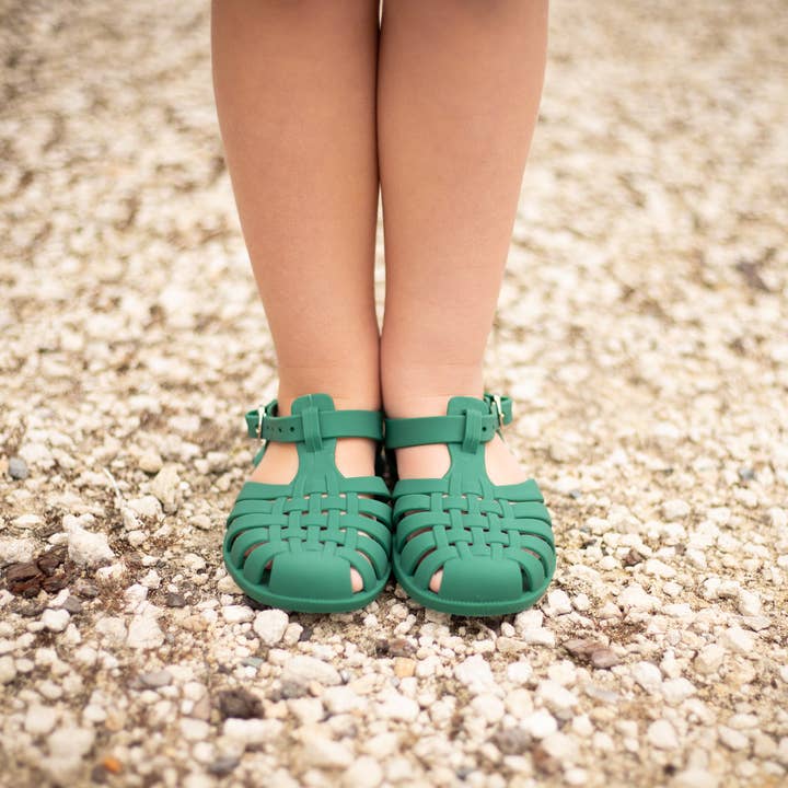 Sandalias Jalea Clásica Myrtle Verde para venta al por mayor de Classical Child