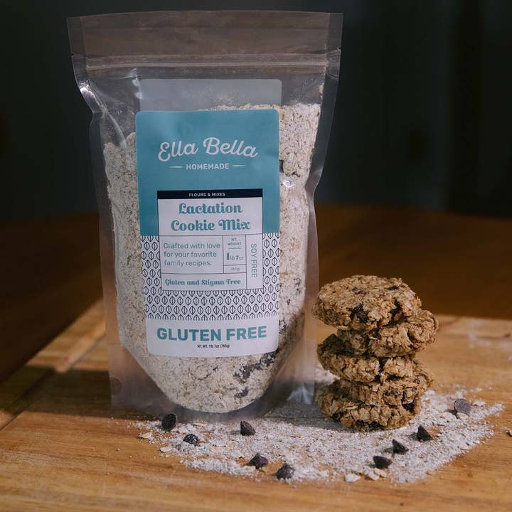 Ella Bella by Rosebud's Real Food - Wholesale Cookie Mix - Lactation Cookie Mix Gluten, Soy Free, and Vegan Friendly