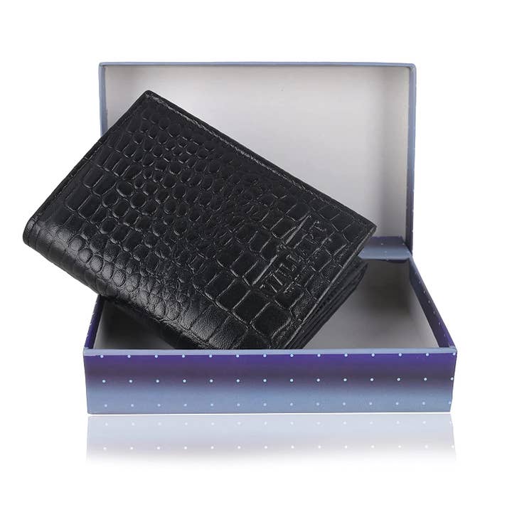 Willart Mens Rfid Trifold Wallet | Leather Wallets for Men | Rfid Blocking | Genuine Leather for wholesale by AK INTERNATIONAL