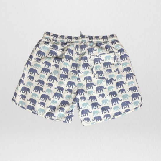 Navalora – wholesale Badshorts - Herr – Mäns Elefanter på parad simma kort
