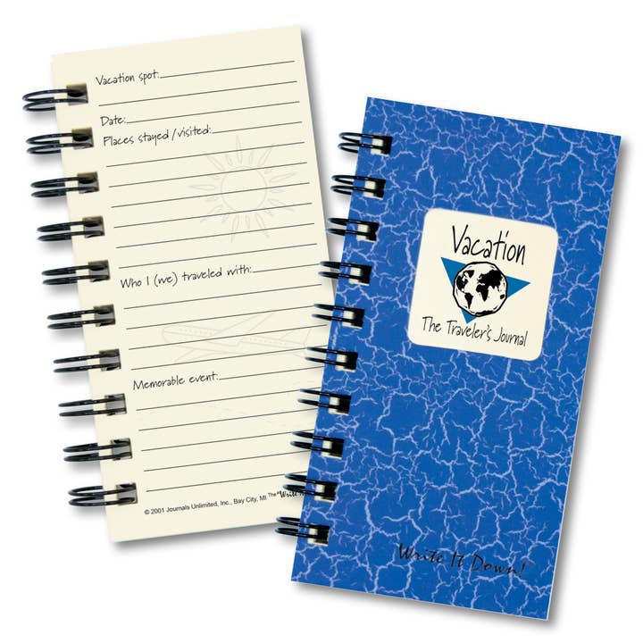 Mini - Vacation Journal (Color) for wholesale by Journals Unlimited