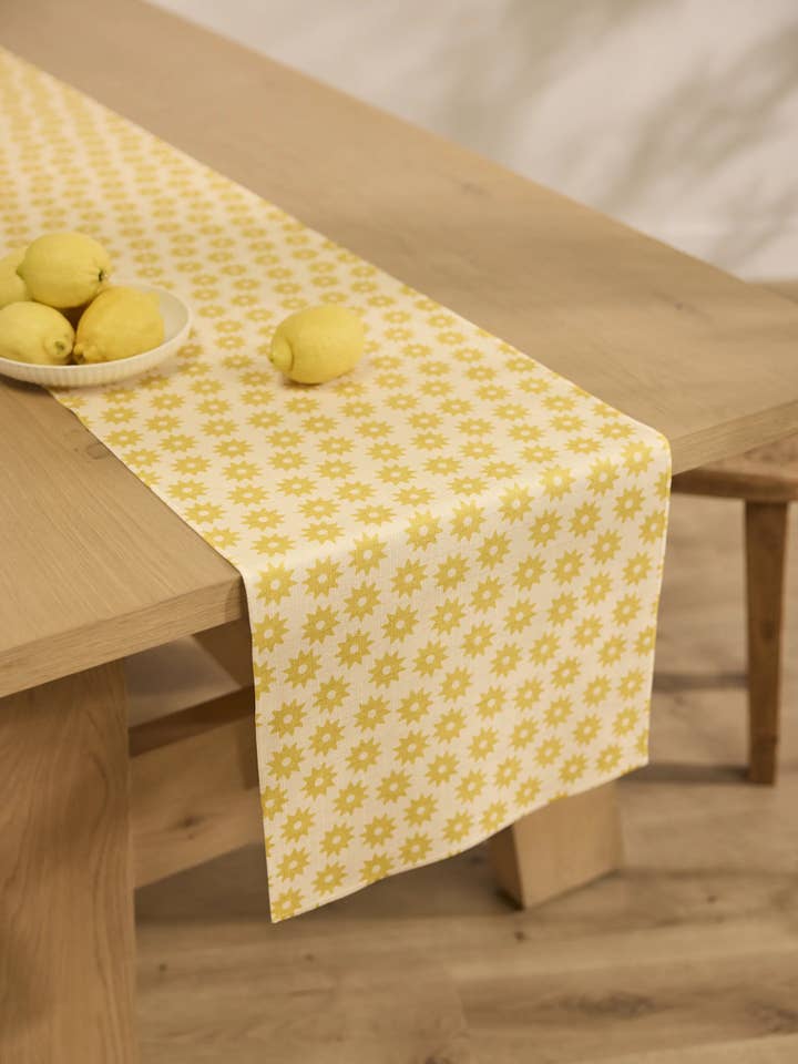 Sunny Sun Table Runner for wholesale by Geometry