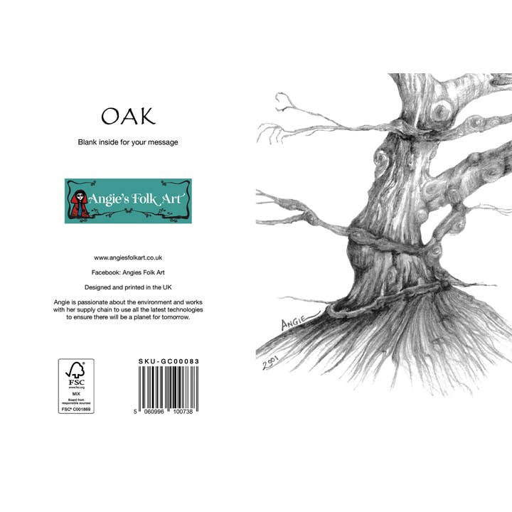 Oak for wholesale by Angies Folk Art