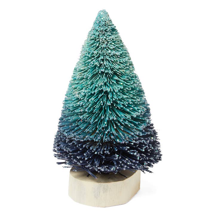 Silk Road Bazaar - Wholesale Christmas Decoration - Blue Bottle Brush Tree