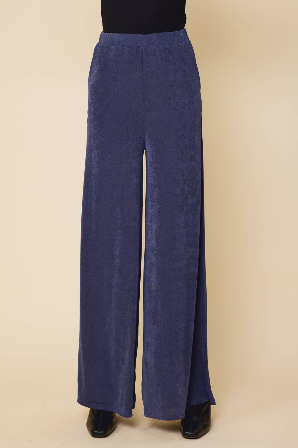 FSL Apparel - Wholesale Pants - Women's - SP7053 - WIDE LEG LONG PANTS WITH ELASTIC WAIST BAND10
