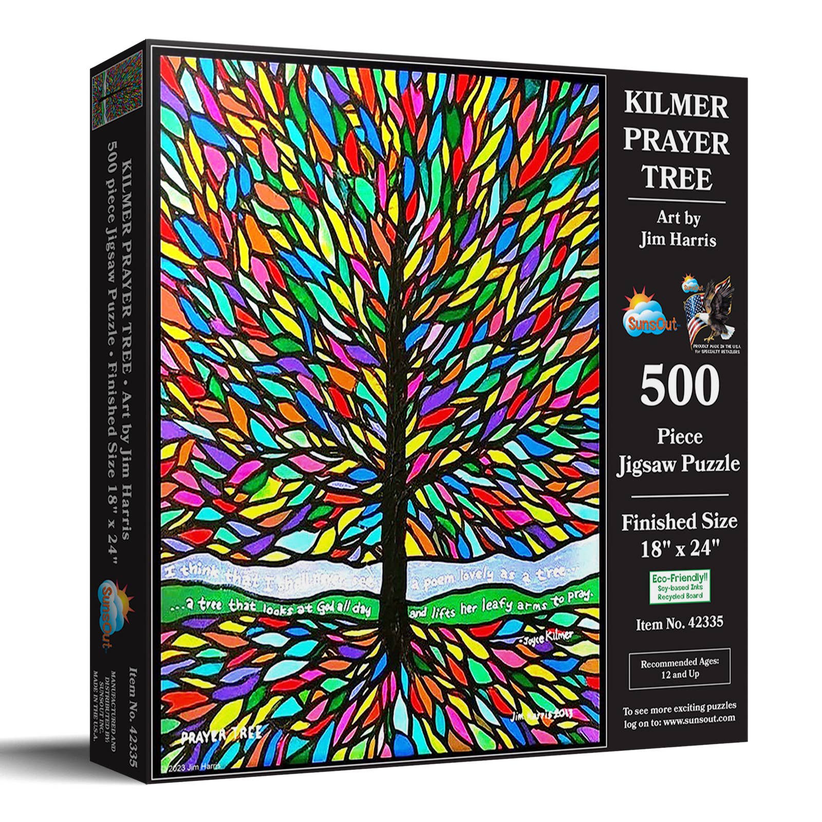 SunsOut - Wholesale Puzzle - Adult - 0551 Kilmer Prayer Tree 500 Pc2