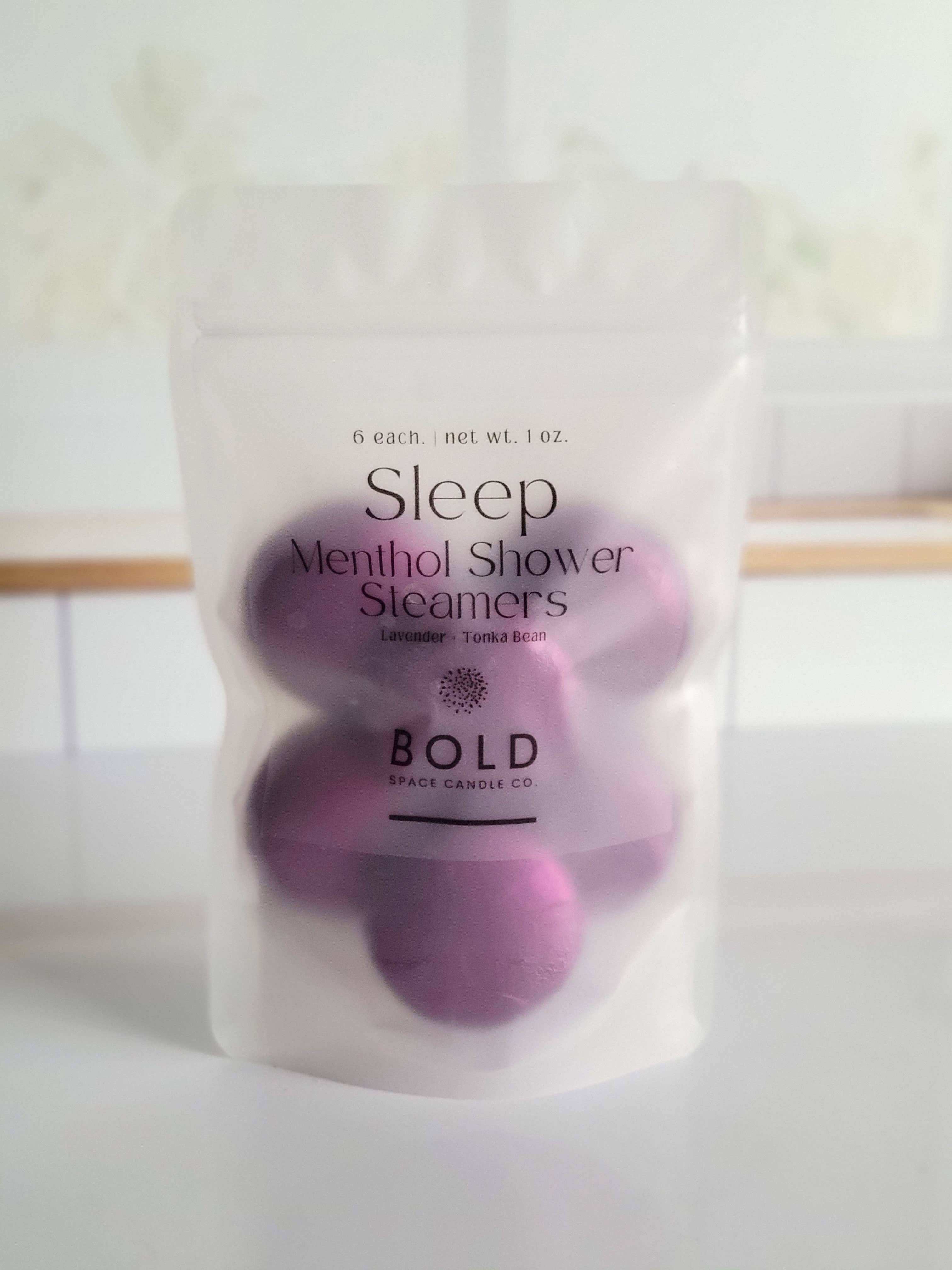 Bold Space Candle Co. – wholesale Shower steamer/bomb – Sleep Shower Steamers – Calming Aromatherapy for Bedtime 6pk5