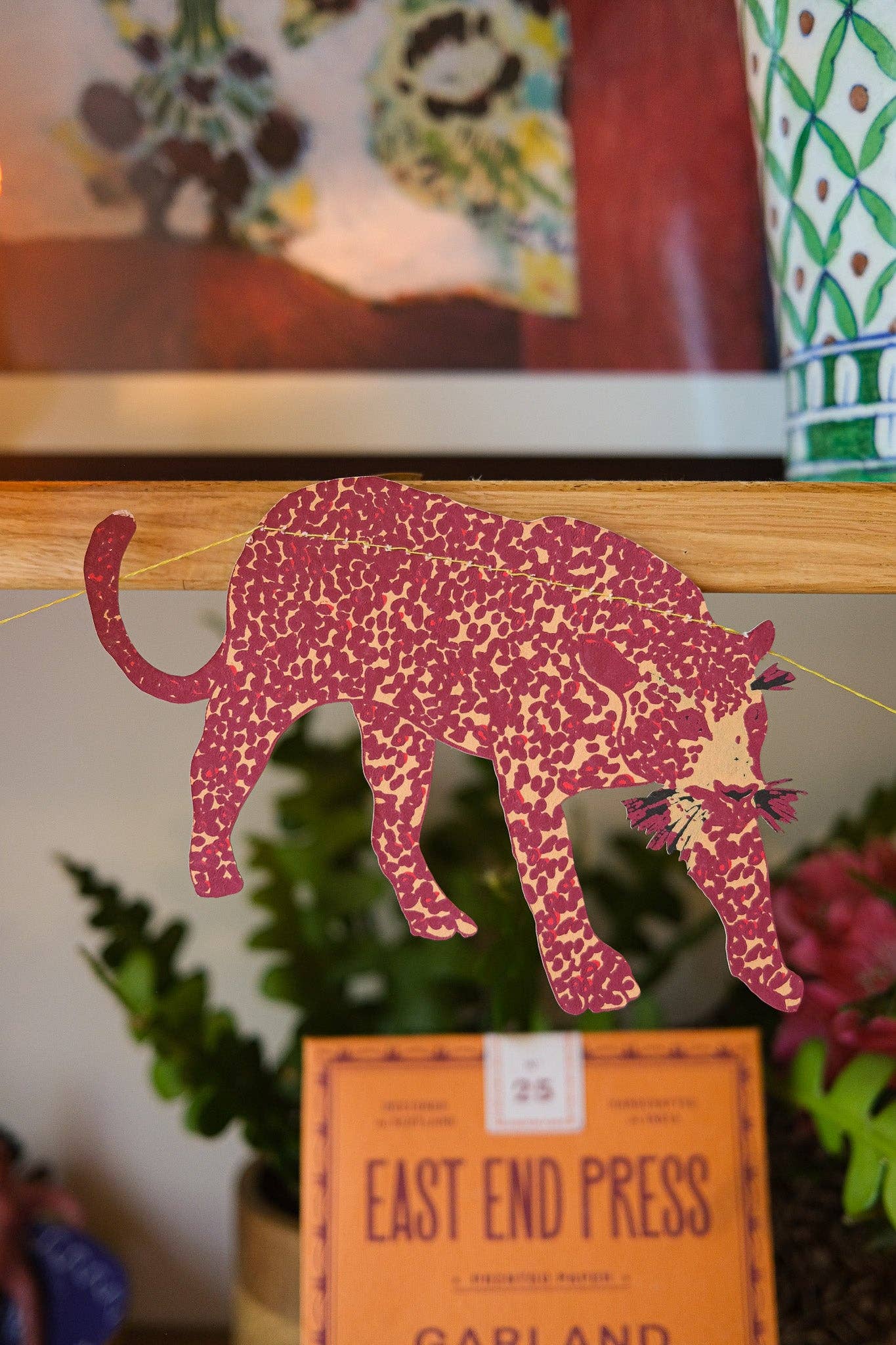 East End Press – wholesale Bunting/garland – UK/EU: Safari Animals Sewn Garland9