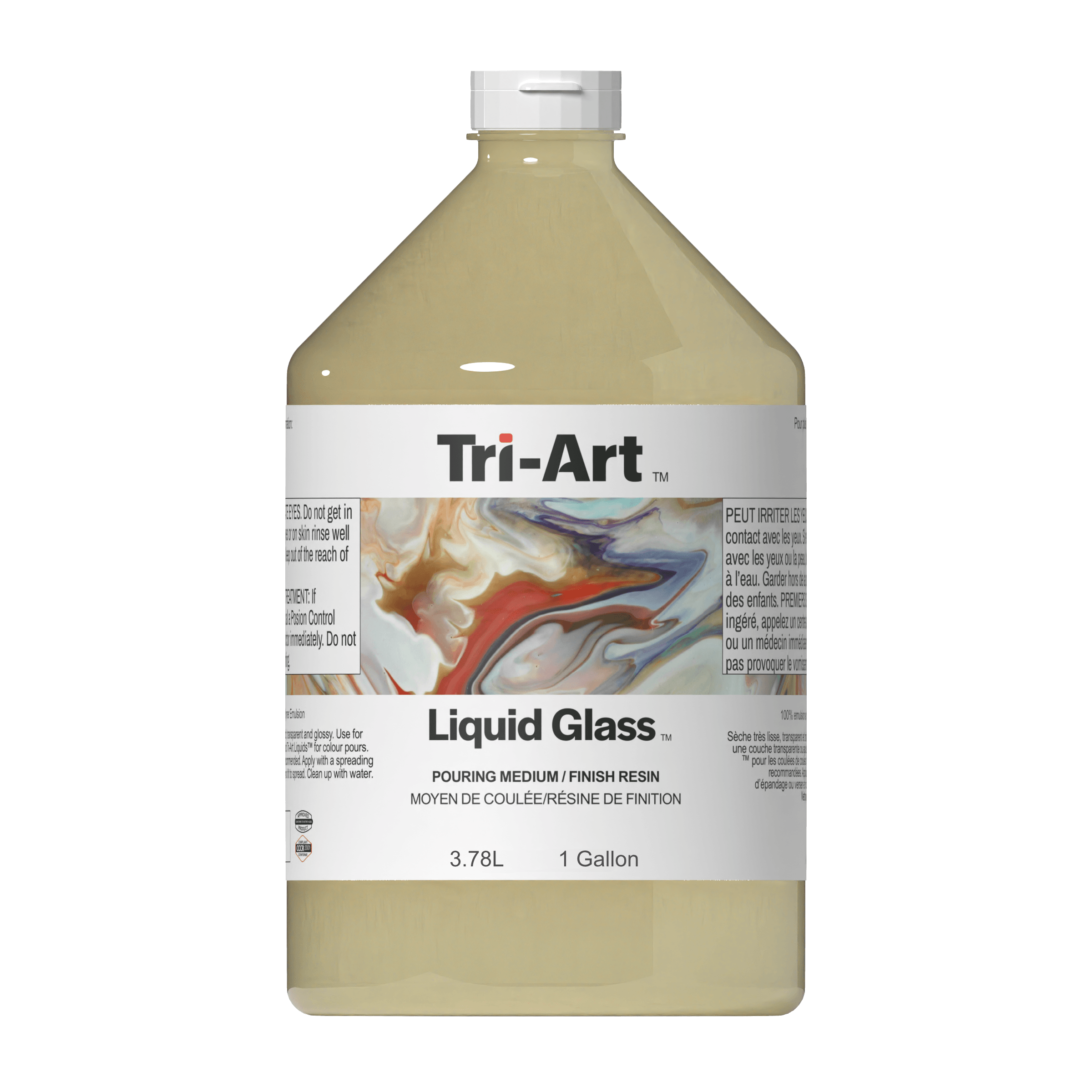 Tri-Art Mfg. - Wholesale Craft Supplies - Liquid Glass Pouring Medium and Finishing Resin4