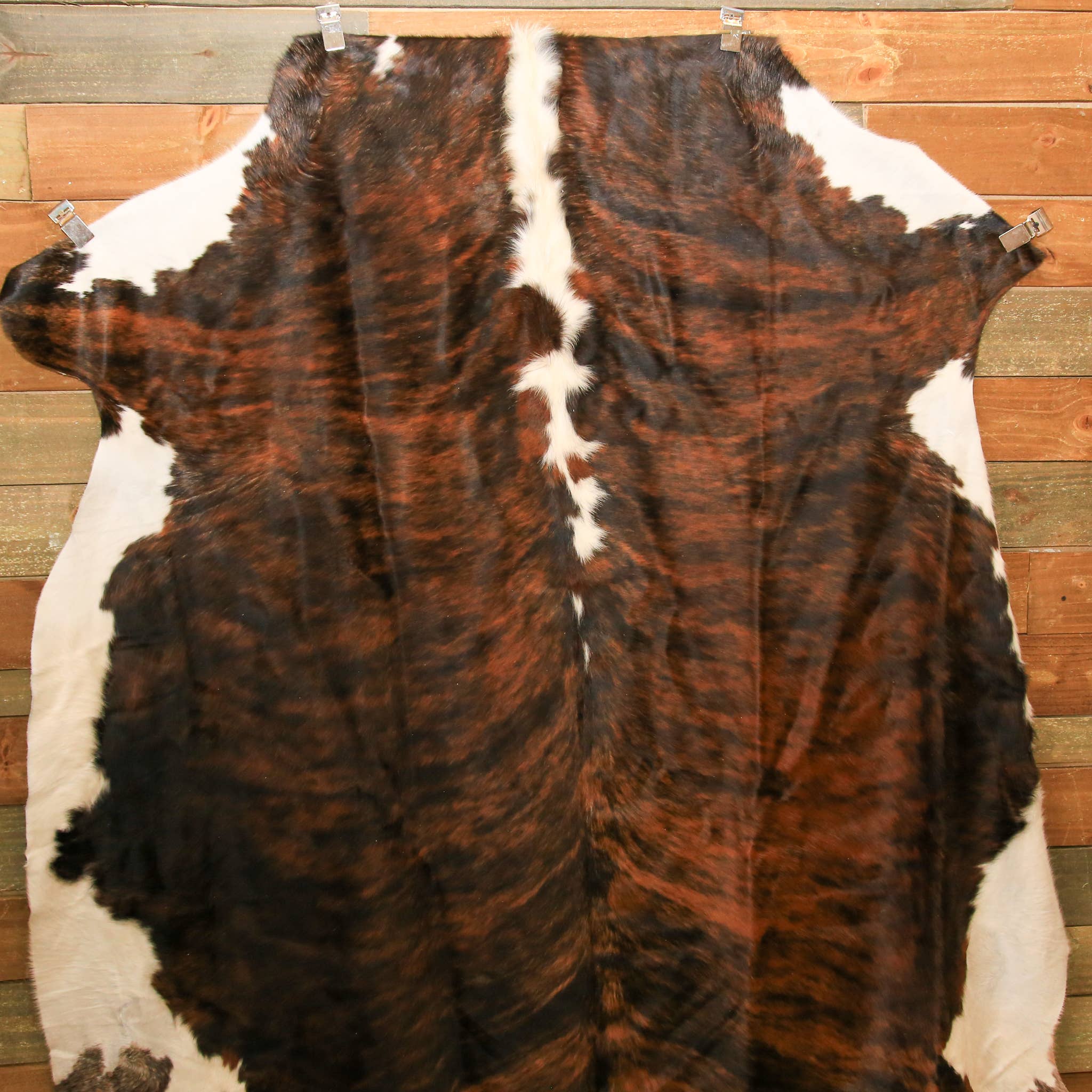 Forever Green Art - Wholesale Area Rug - Tri-Color Cowhide4