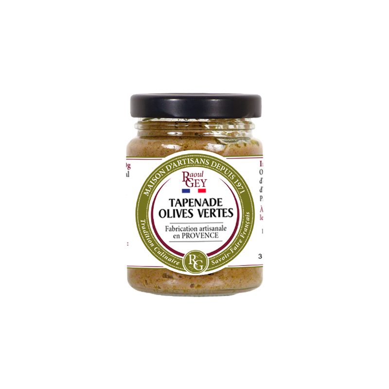 Maison RGEY – Großhandel Tapenade – Grüne Tapenade 90 g - Raoul Gey - 396430