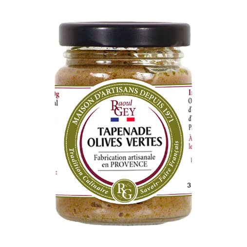 Maison RGEY – Großhandel Tapenade – Grüne Tapenade 90 g - Raoul Gey - 396430