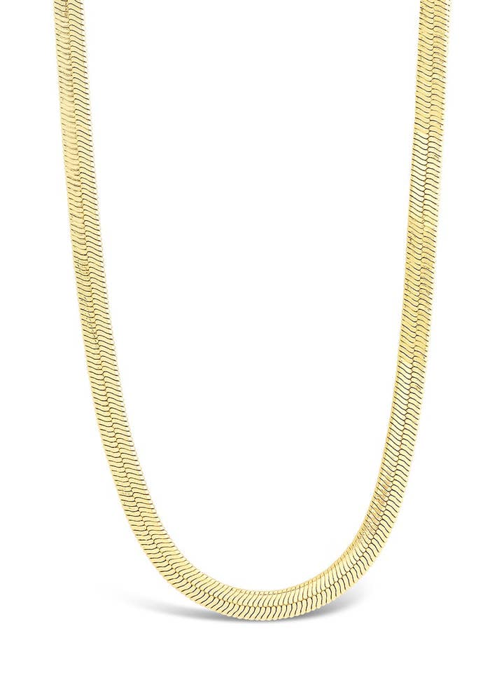 Collier chaîne à chevrons pour la vente par Sterling Forever