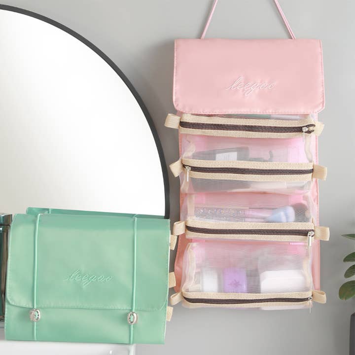 ACCITY - Wholesale Makeup/Cosmetic Bag - FOLDABLE PORTABLE MAKEUP ORGANIZER FOR TRAVEL_CWAB0551
