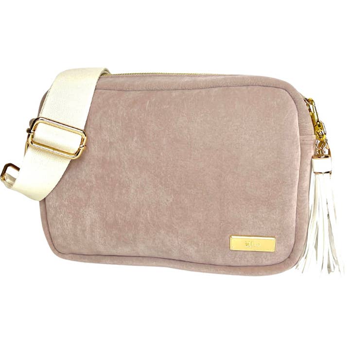 Makeup Junkie Bags - Vente Trousses de maquillage/cosmétique - MJ Luxe Sultry Suede Uptown