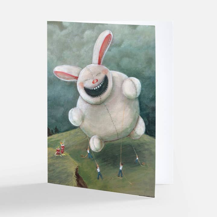 Cartão Bunny Float por atacado de Whimsy Market