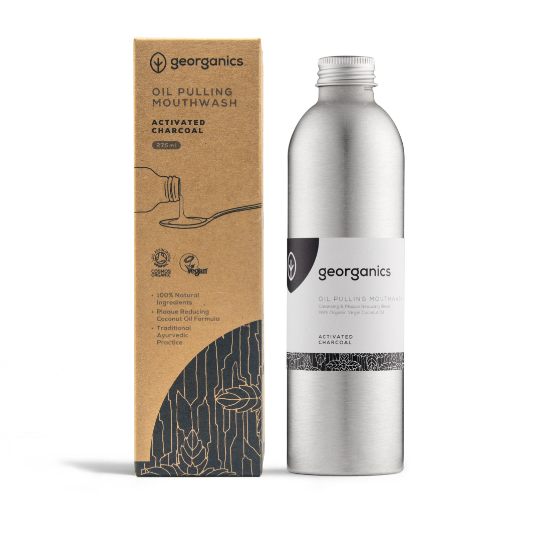 Georganics – wholesale Mouthwash – Oil Pulling Mouthwash - Charcoal5