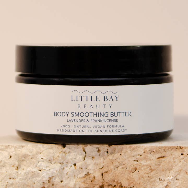 Body Smoothing Butter - Lavender & Frankincense for wholesale by Little Bay Beauty