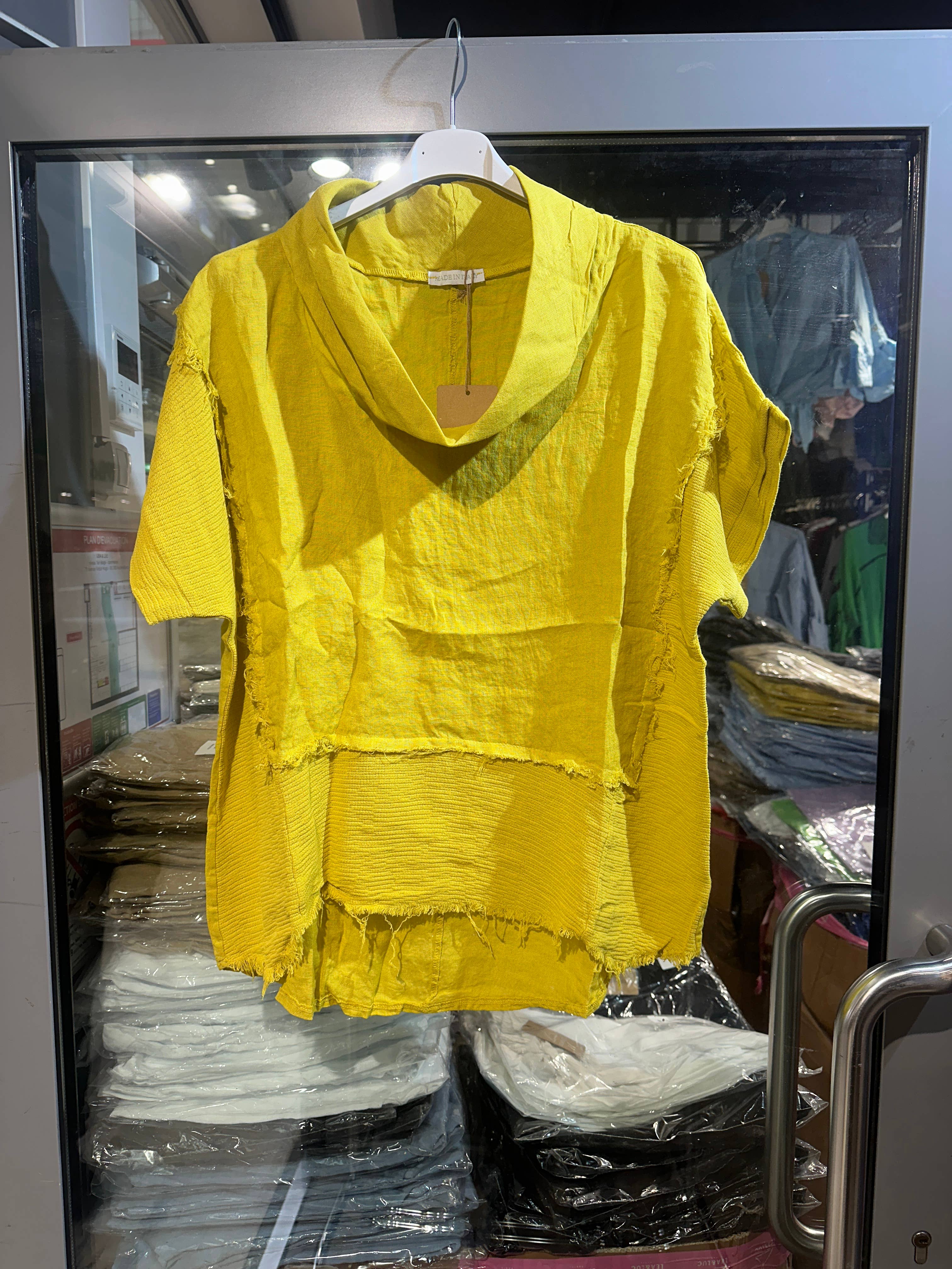 LÉA & LUC – Großhandel Bluse – Damen – 100 % Leinenbluse REF. 462312