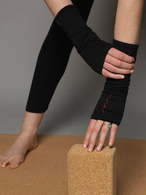 Unisex bambu fingerlösa handskar för wholesale av KOKORO ORGANICS LTD