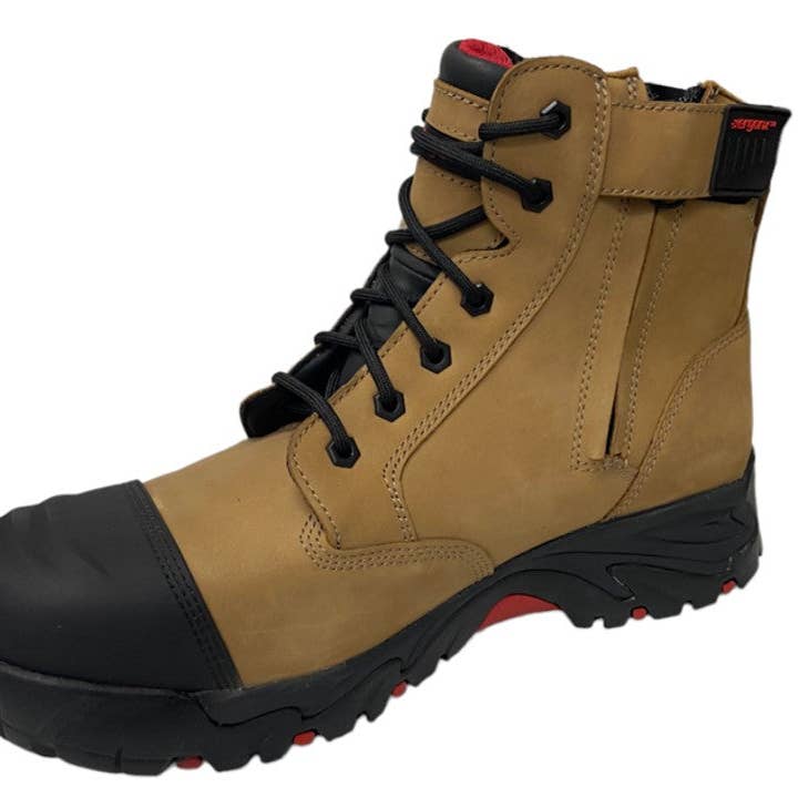Docpods - Wholesale Combat/Military Boots - Men’s - Ergonx Safety Boots Lace Up (Helium) Tan3