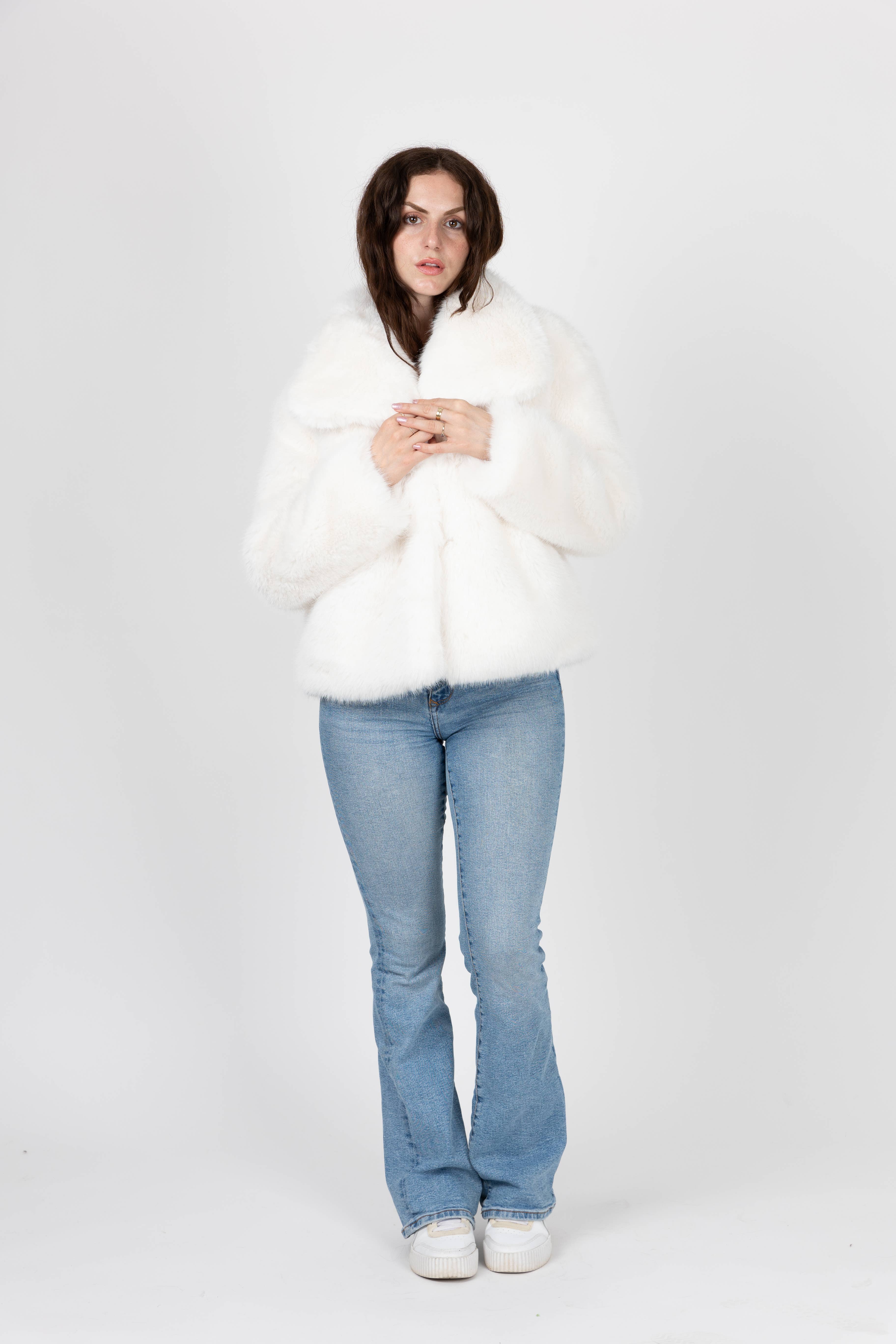 KZELL PARIS - Wholesale Fur/Faux Fur Coat - Women's - SHORT FAUX FUR COAT10