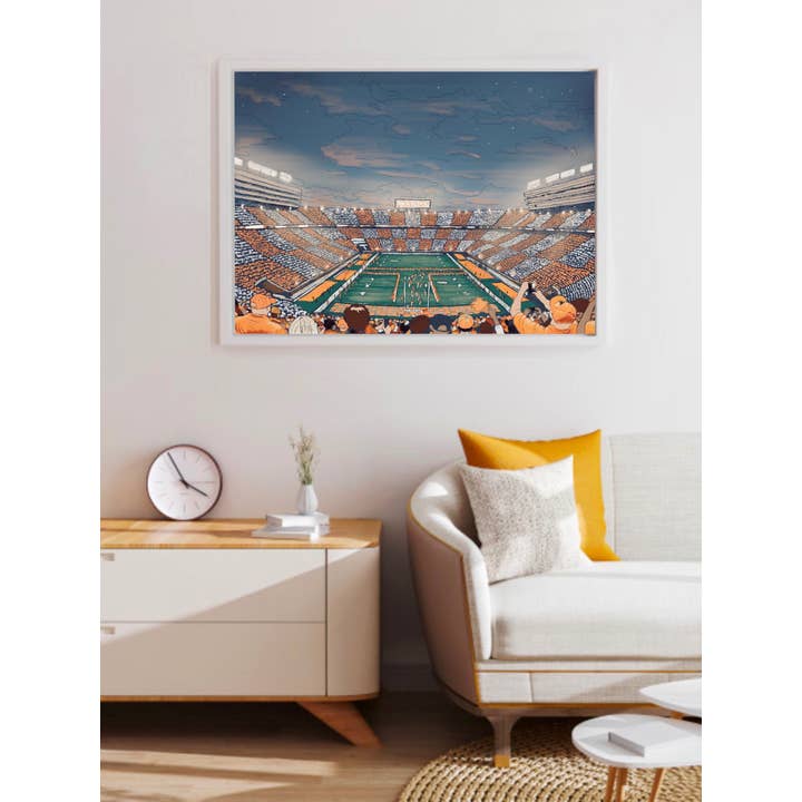 Illustrate Kate - Wholesale Art Print - Knoxville Art Print | Neyland Stadium | Knoxville, TN