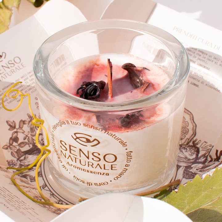 Scented Soy Wax Candle RED WINE for wholesale by KP Pharma