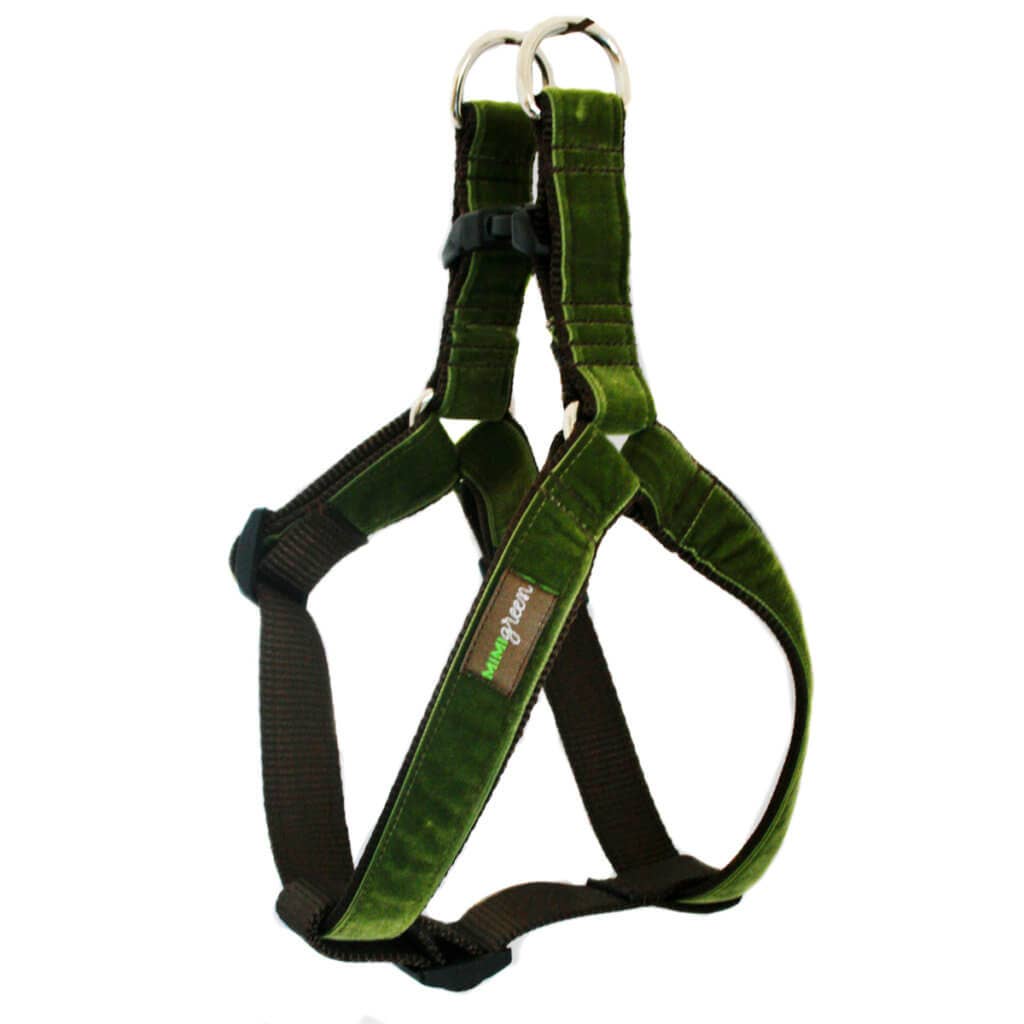 Mimi Green - Wholesale Pet Harness - Dog - Velvet Step-In Dog Harness (16 Colors)0
