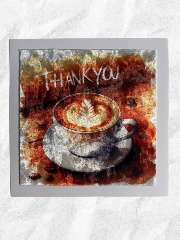 Handmade Thank You Card for wholesale by Kelov Studio