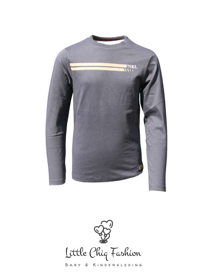 Funkle Boys Camiseta de Manga Larga para venta al por mayor de Little Chiq