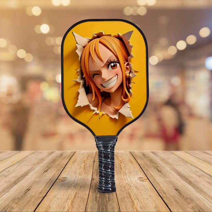 One Piece - Nami Breakout - Pala de pickleball para venta al por mayor de The Mad Pickler