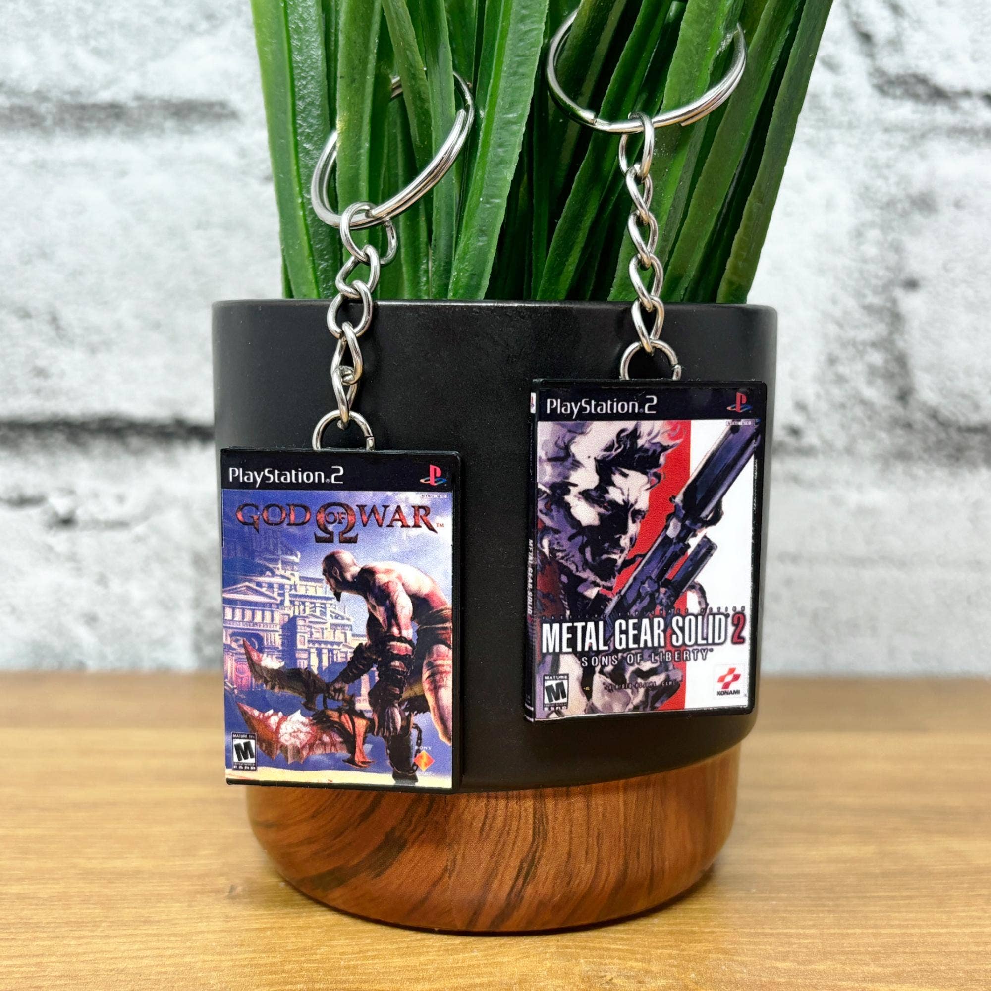 BitsyLabs - Wholesale Keychain - Unisex - PS2 Game Case Keychains3
