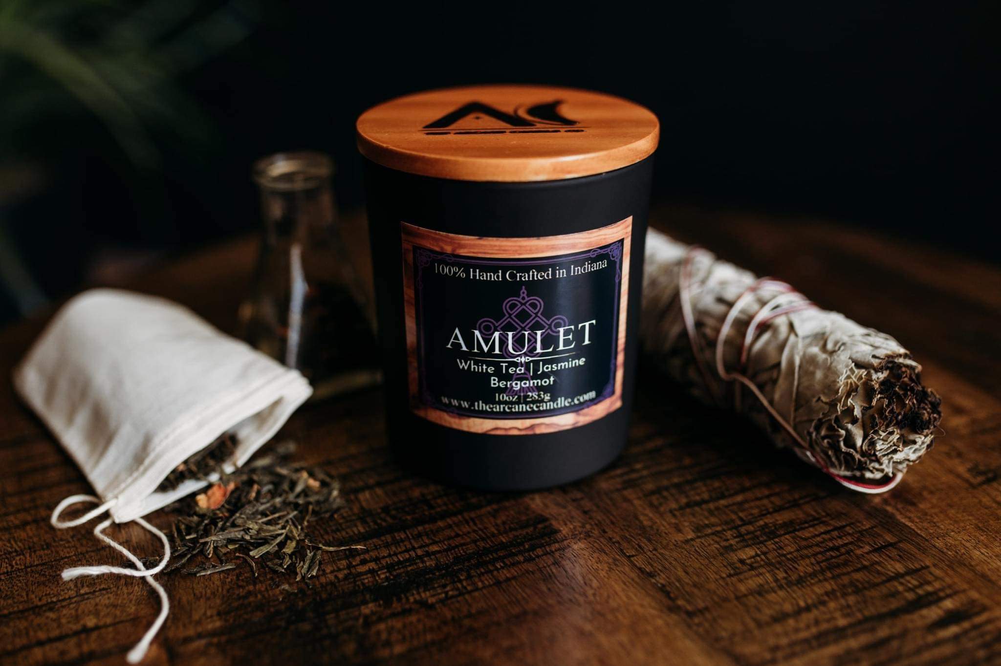 The Arcane Candle - Wholesale Jar/Filled Candle - Amulet2