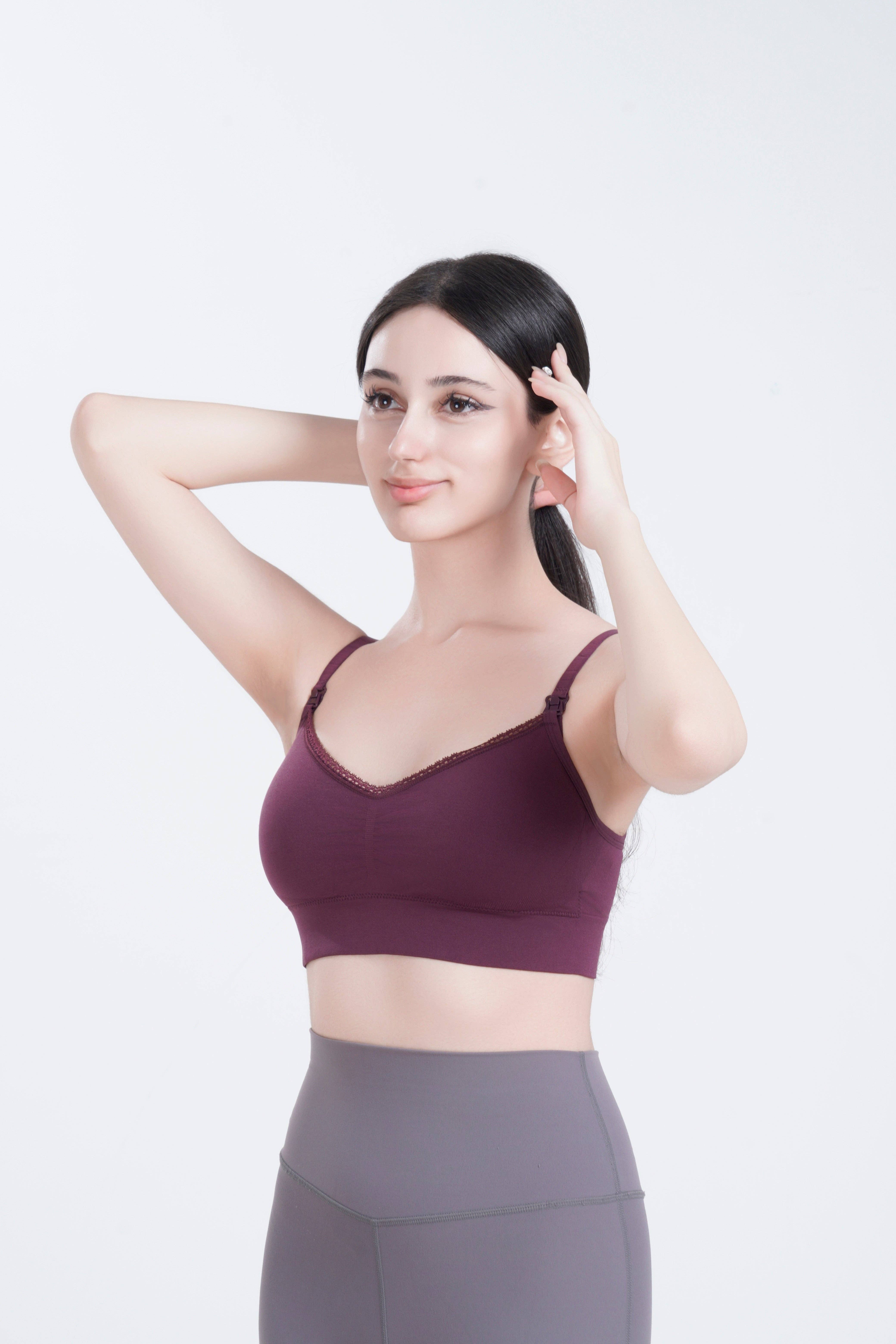 Under Control – wholesale Nursing bra – Maternity – Classic Lace Trim Nursing Bra 4 Pack9