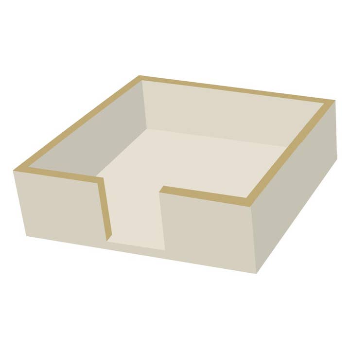 BEV CADDY, WOOD - TAUPE for wholesale by Paperproducts Design • Ambiente