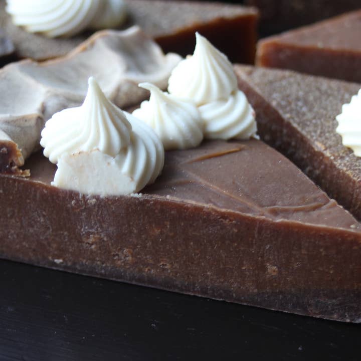 Pumpkin Pie Soap for wholesale by Ashley Renee Soap Co.