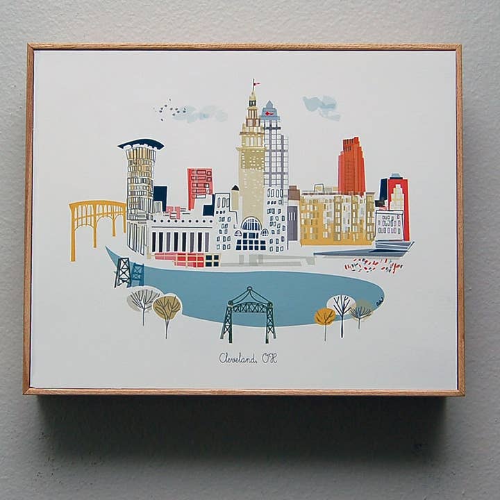 Albie Designs - Wholesale Art Print - Cleveland, OH1