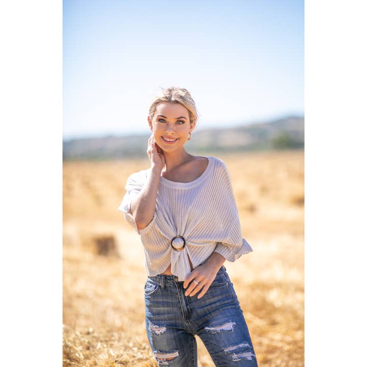 Verte - Wholesale Knit Top - Women's - KNIT CROP TOP_788-4306937