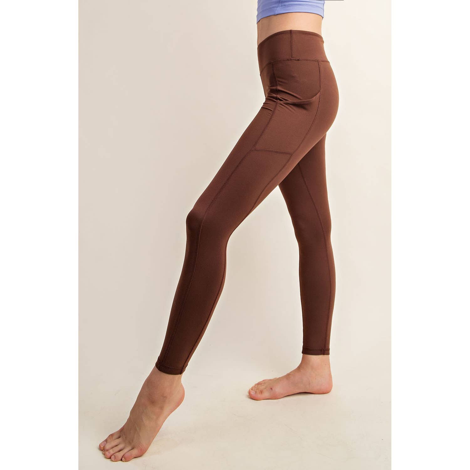 Rae Mode - Wholesale Athletic/Lounge Leggings - Women's - BUTTER BASIC LEGGING WITH POCKETS138