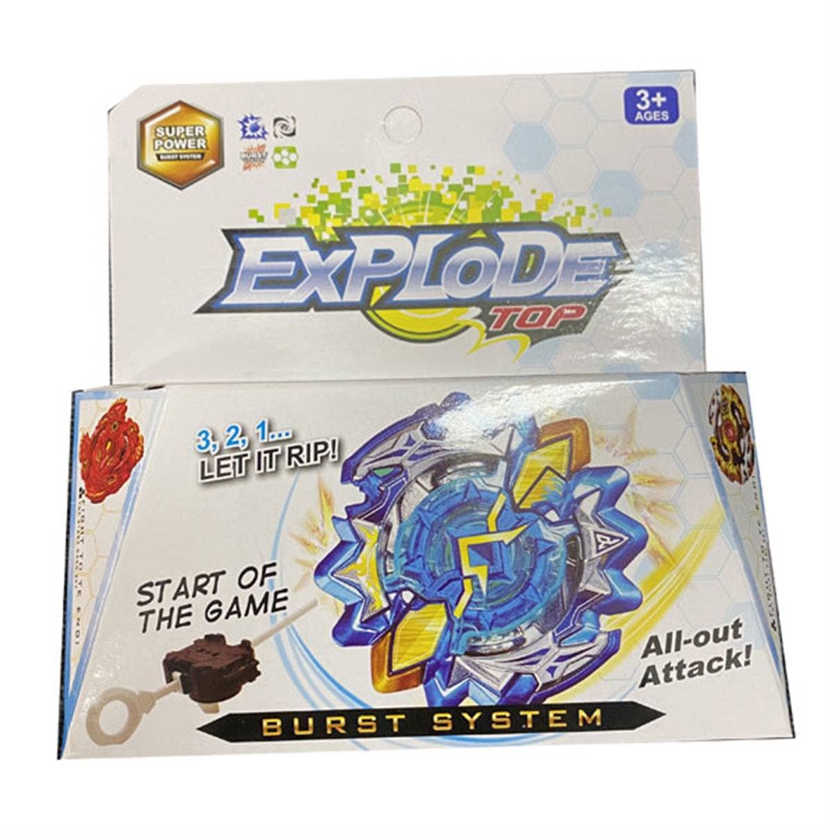 TSJJ – wholesale Classic toy – Kids – Combat spinning top box0