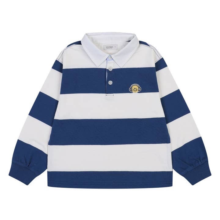 Striped Rugby Polo T-Shirt for wholesale by ToTo Heros
