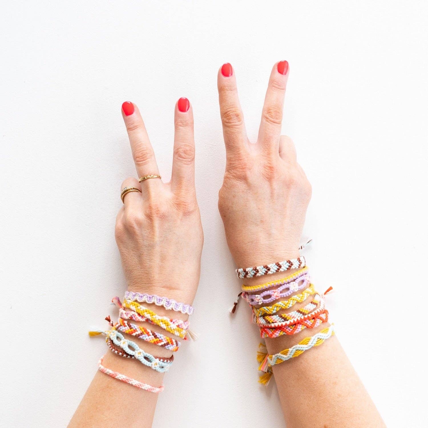 Cotton Clara Craft Kits & Supplies - Wholesale DIY Jewellery – Child - Friendship Bracelet Kit15