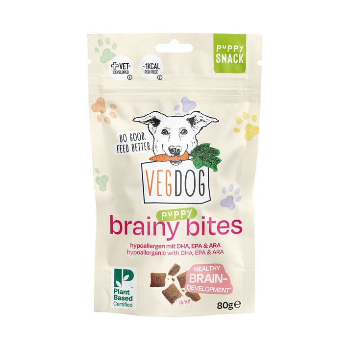 BRAINY BITES 80 g por atacado de VEGDOG