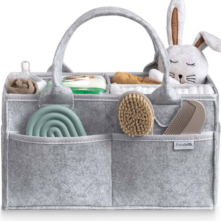 Putska - Wholesale Diaper Caddy - Baby - PUTSKA Nursery Storage Basket - Baby Diaper Caddy Organizer 2