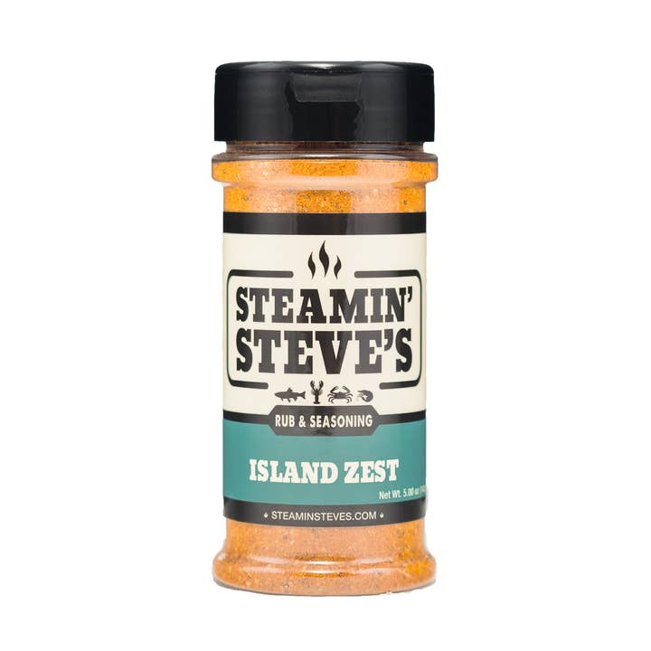 Island Zest Seasoning for wholesale by Steamin' Steve's BBQ