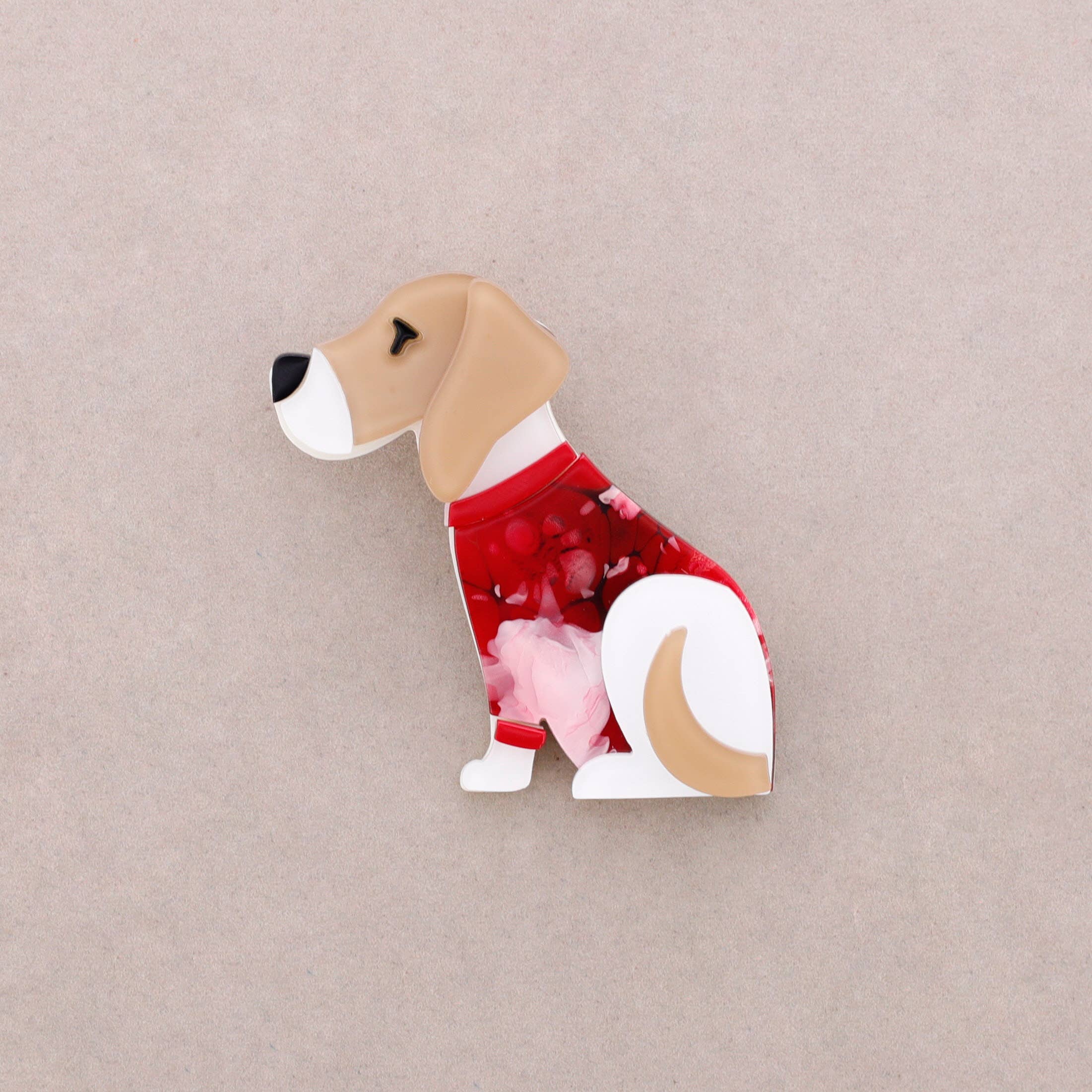 Sonata - Wholesale Brooch - Resin Puppy Brooch2