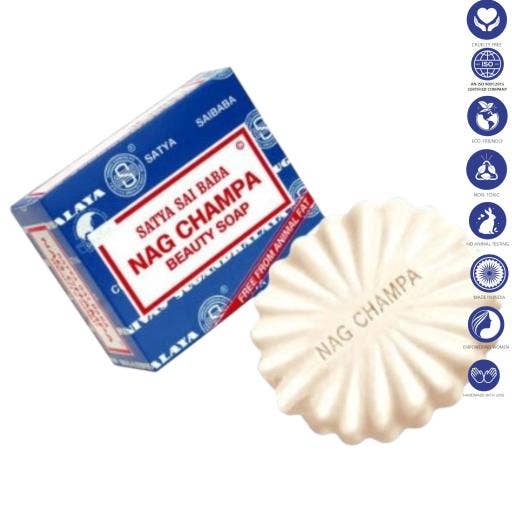 Satya Nag Champa Soap 75G-033 for wholesale by International Gifts Ltd.