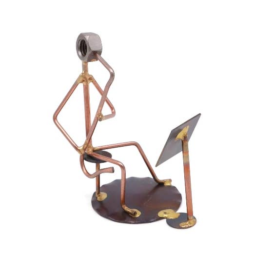 Rock Creek Metal Craft - Vente Décorations de table - Saxophone avec pupitre