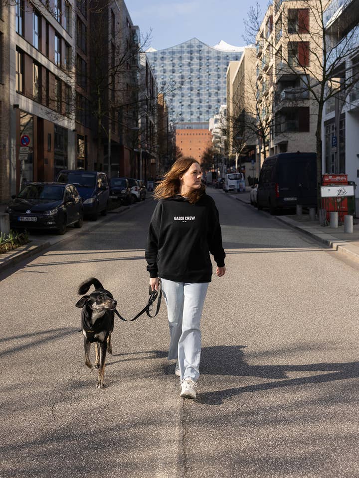 Lieblingspfote - Wholesale Hoodie - Unisex - Oversize Hoodie "GASSI CREW"1